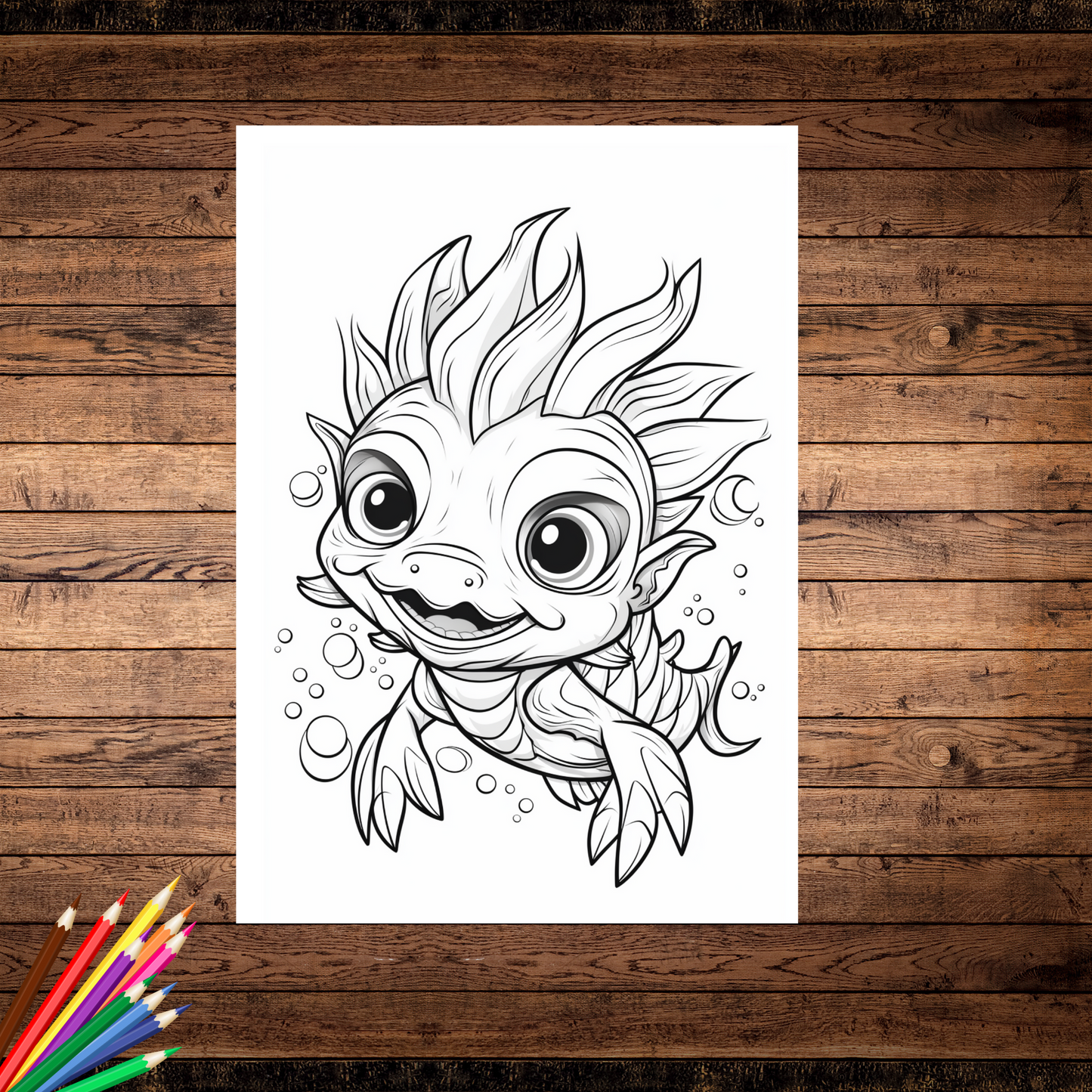 Free Dragon Creature's Coloring Widget ( Kids & Adults )