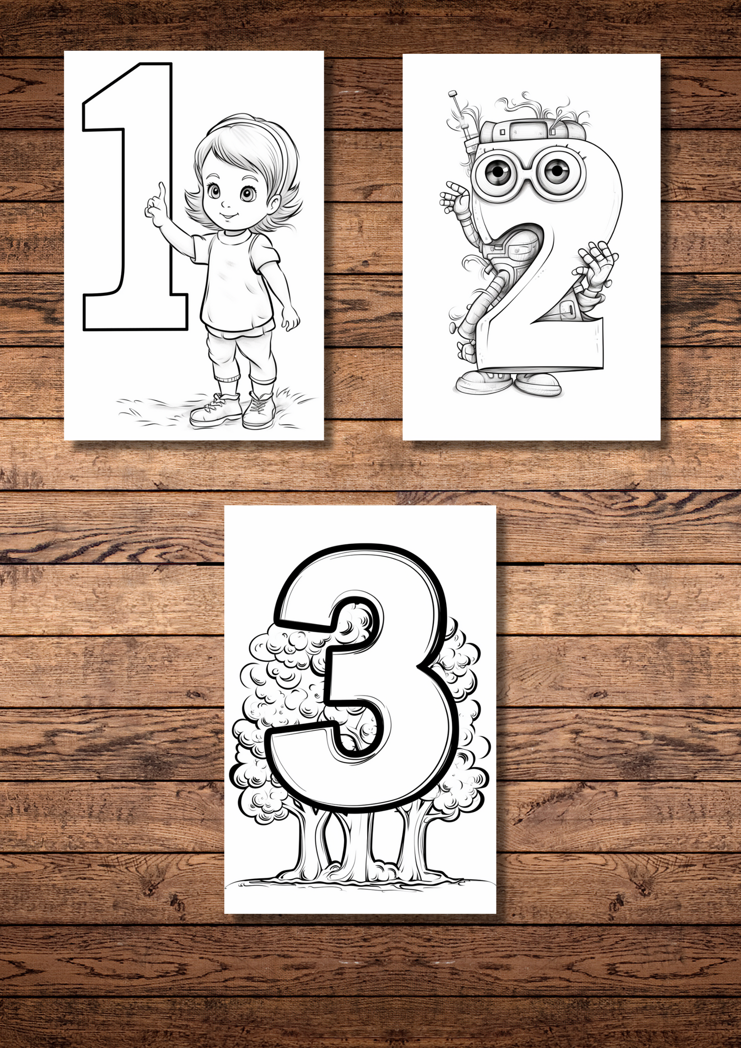 Coloring pages for kids, coloring pages of numbers 1 to 10, printable & downloadable coloring pages, kids games, number games, enjoyable learning activity