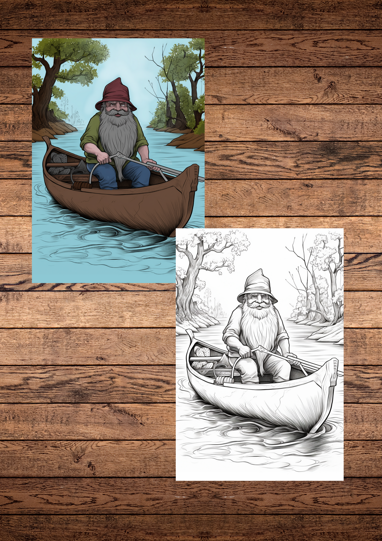 12 unique gnomes coloring pages, grey scale coloring pages, for adults & kids, fun games, printable coloring sheets